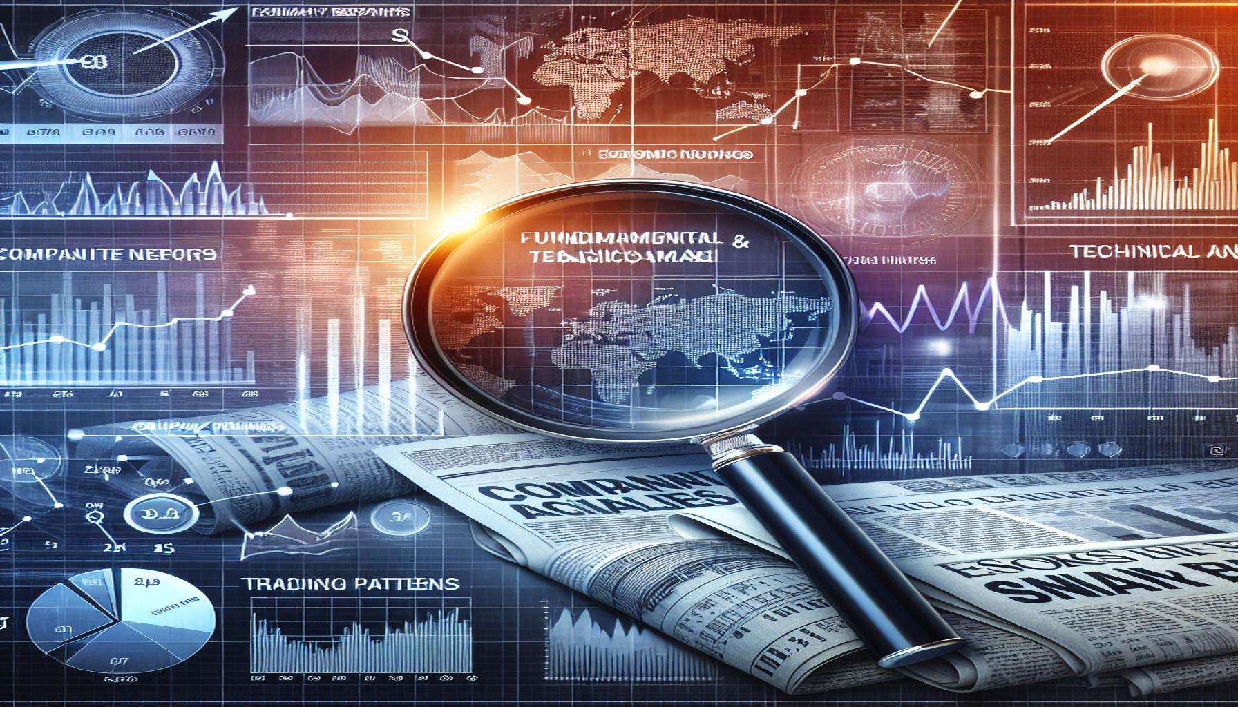 Difference between fundamental and technical market analysis