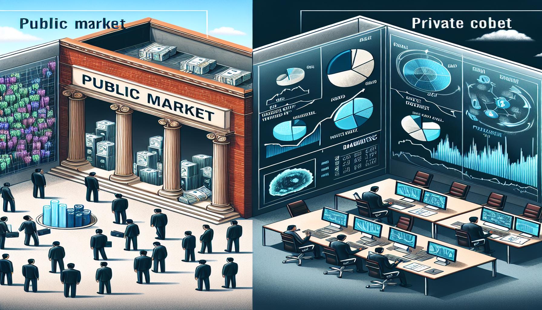 Asset Allocation in Public versus Private Securities